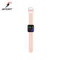 Newest full color screen touch smart wristband watch fitness tracker heart rate monitor